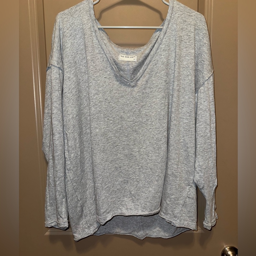 We The Free Nina V-Neck Long-Sleeve Tee